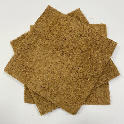 Vente en gros Taille personnalisée Tissu en fibres naturelles de coco Tissu en fibres de coco Tissu de culture de coco en rouleau