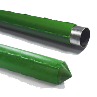Résistant à l'usure du jardin Corne d'acier en plastique enduit de métal Tomates piqûres de support Robustes tiges de plantes vertes
