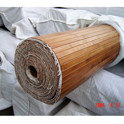 Bambou en bambou adapté aux besoins du client de papier peint lambrissant le dos tissé par largeur de 17mm