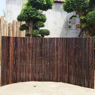 180cm 240cm a roulé la clôture en bambou pour la pépinière de frontière de jardin