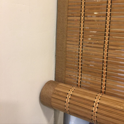 Confidentialité à l'intérieur Rideau en bambou avec ascenseur, Anti-UV Rideaux en bambou imperméables
