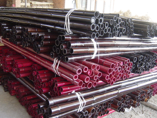 enjeux en bambou décoratifs noirs rouges de jardin Polonais de vert en bambou cru de peinture de 150cm