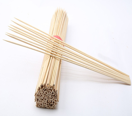 le long bambou de barbecue de 40cm colle les brochettes en bambou de grand BARBECUE