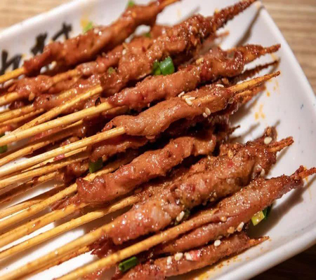 le long bambou de barbecue de 40cm colle les brochettes en bambou de grand BARBECUE