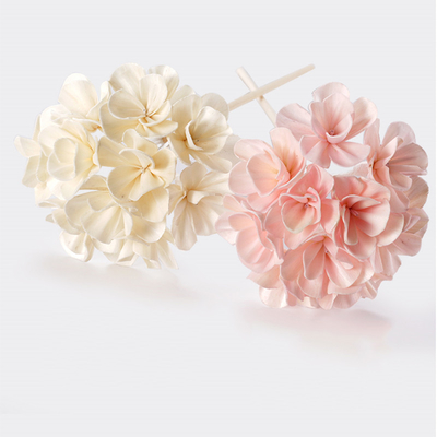 Reed Diffuse Dried Sola Flower préservé par parfum à la maison Reed Diffuser avec la mèche de coton