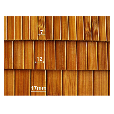 220 cm Points de bambou bruts Noir Points de bambou naturels Vernis Surface lisse
