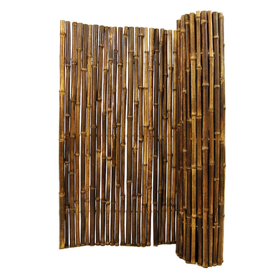 Clôture en bambou 1.5x1.5m décorative faite main naturelle de roulement d'arrière-cour de barrière