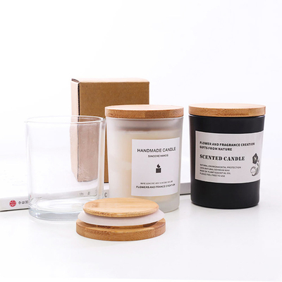 Le stockage de cuisine cogne le couvercle en bambou de pot de place ronde avec du silicium Ring Airtight