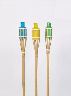 Jardin en bambou naturel extérieur Toy Colorful For Children de Tiki Torch Yard Deck Decoration