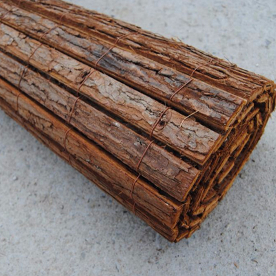 Éco-friendly Outdoor Bark Fence Bark Screening Garden Fence Screening Fence meuble