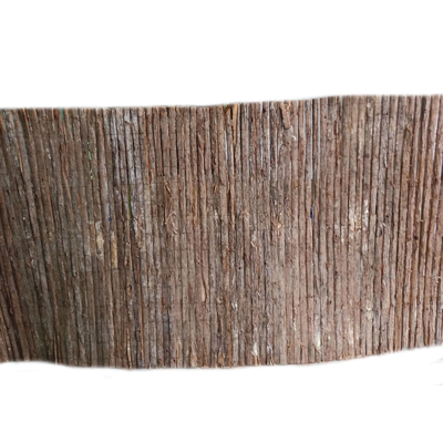 Éco-friendly Outdoor Bark Fence Bark Screening Garden Fence Screening Fence meuble