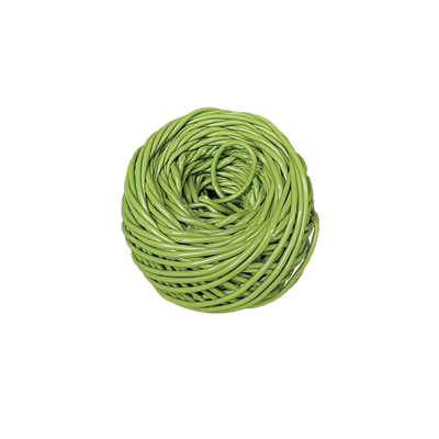 Ligne creuse verte flexible pour soutenir les lignes de raccordement de la plante