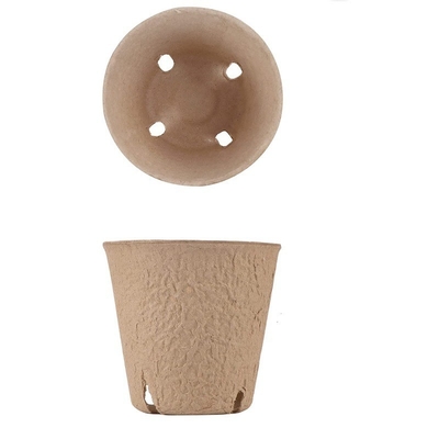 Graines de jardin Coupe de papier de pépinière Plante ronde Germination d'herbe Débutant de pâte de pâte Plateaux de semis
