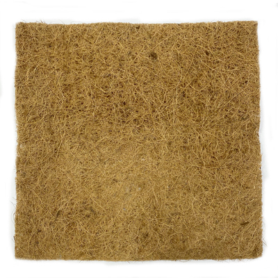 Vente en gros Taille personnalisée Tissu en fibres naturelles de coco Tissu en fibres de coco Tissu de culture de coco en rouleau