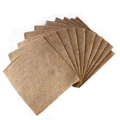 Tapis de plante en jute naturelle, protecteur écologique pour plantes en pot, décoration de jardin, germination des graines