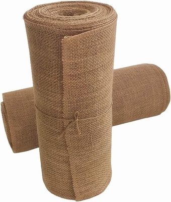 Tissu de jute naturel écologique pour le jardin, l'artisanat, l'ameublement, la décoration intérieure, l'emballage de cadeaux